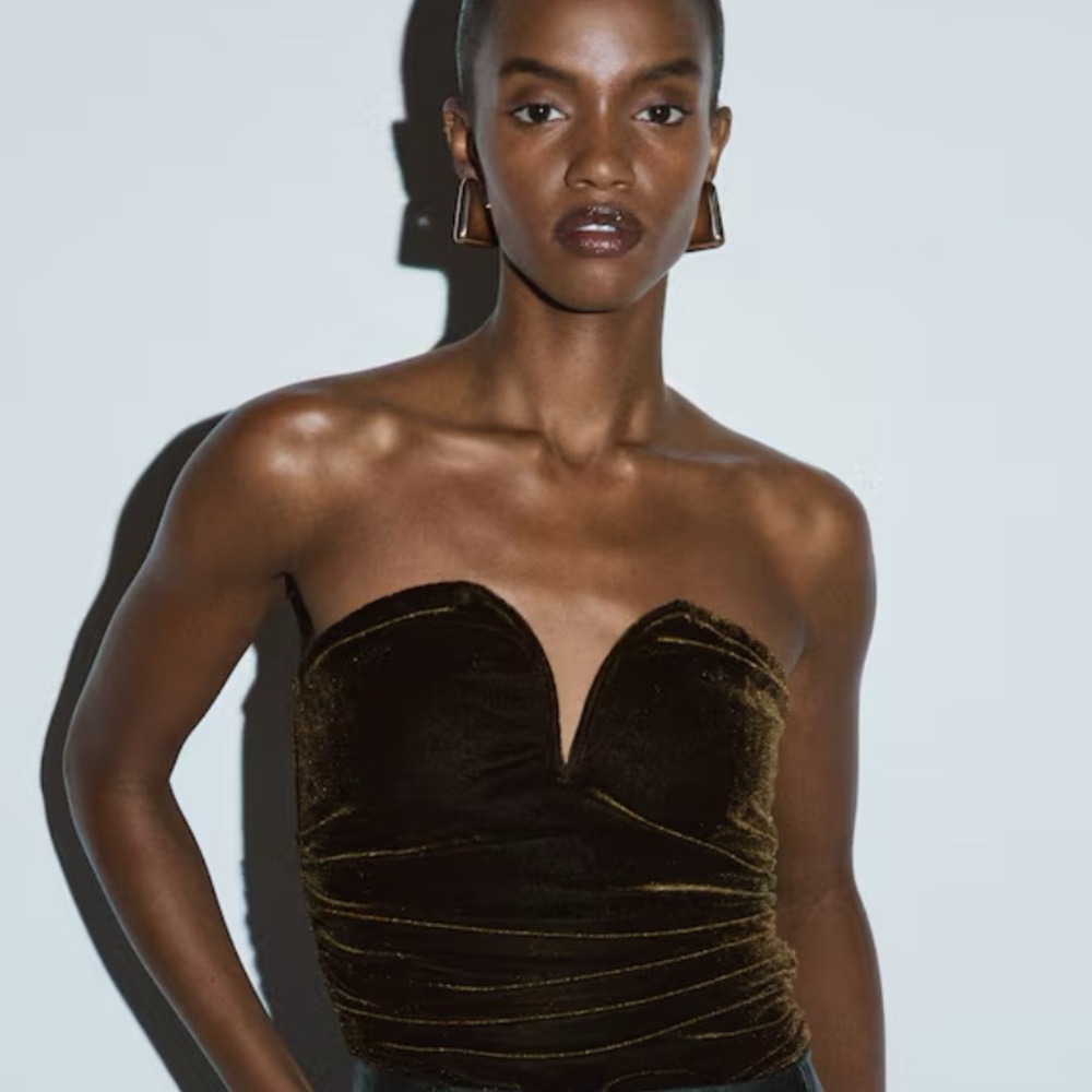 H&M Draped bandeau top